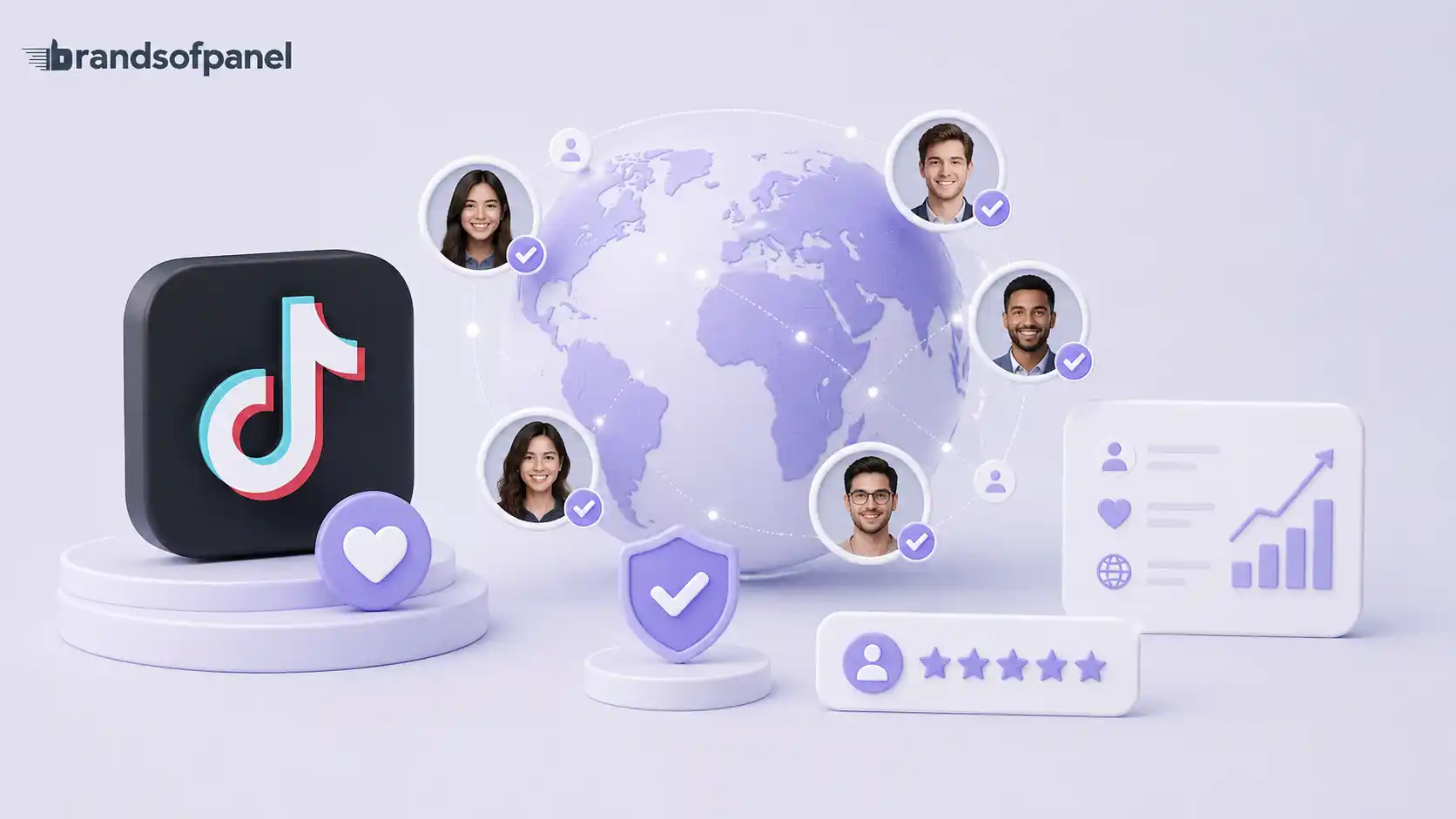Worldwide TikTok Likes from Real Profiles