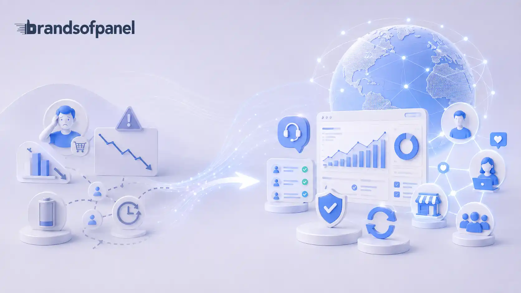 BrandsOfPanel created to provide affordable SMM services with better quality monitoring and support