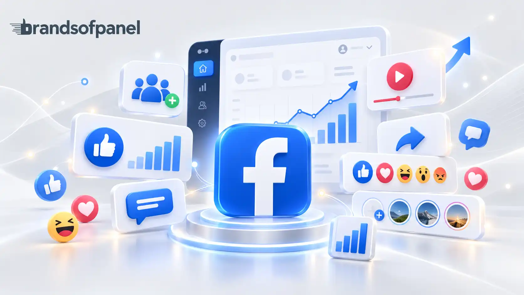 Facebook SMM panel services for followers, likes, views, comments and shares