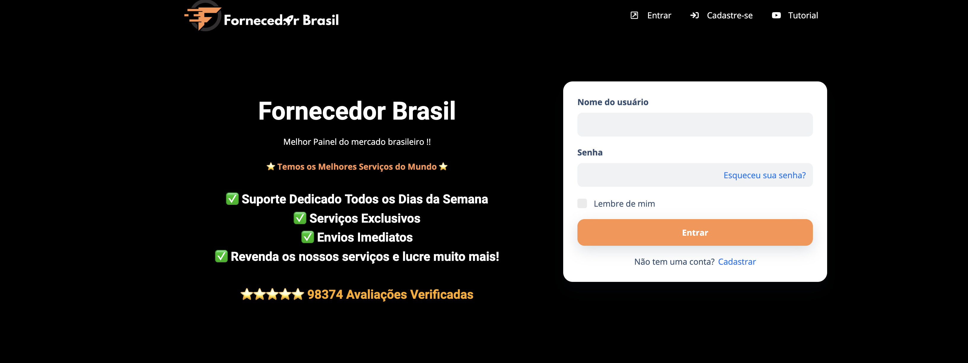 🚀 FornecedorBrasil.com: O Melhor Painel Revendedor SMM do Brasil — Gratuito, Completo e com o Menor Preço do Mercado!
