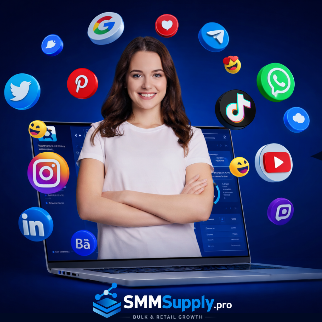 SMM Panel Dashboard Preview