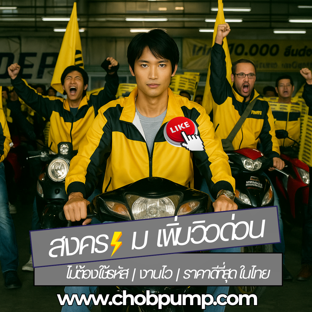 เว็บปั้มไลค์ไวที่สุดเพิ่มพลังเพจทันใจไม่ต้องรอนาน