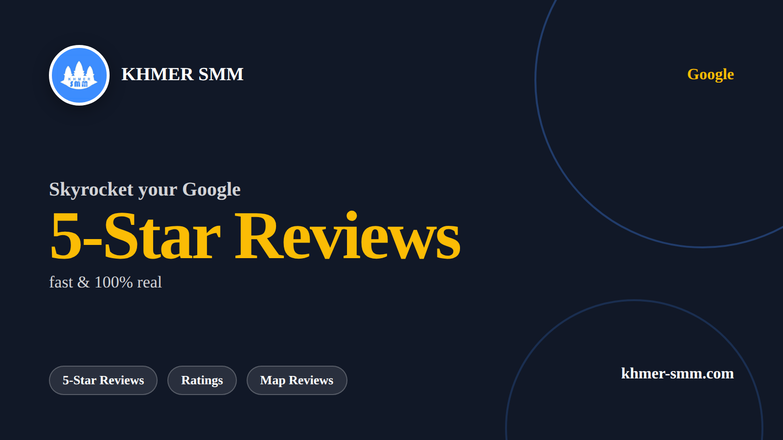 Palakihin ang Google Reviews gamit ang Khmer Smm Panel