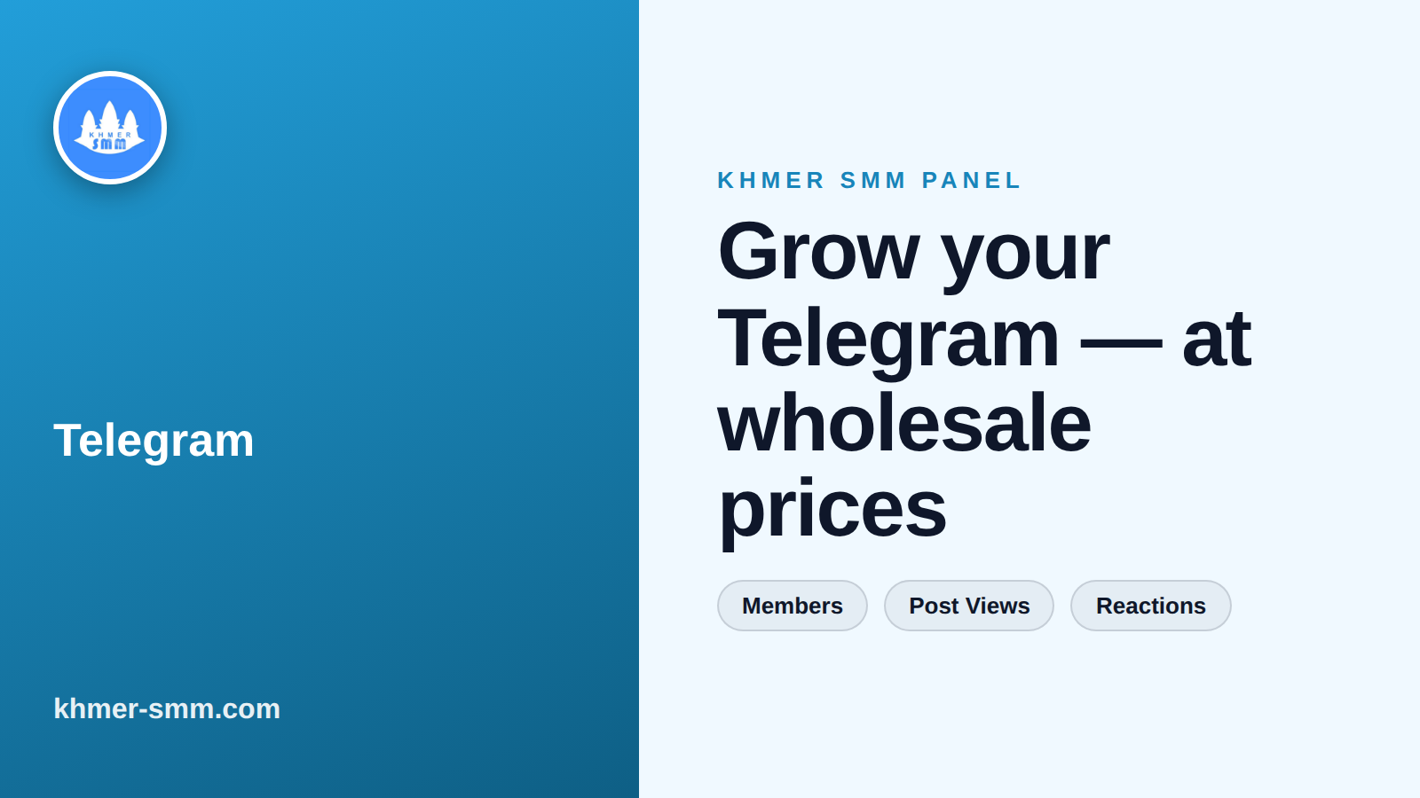Boost Telegram Channel Subscribers with Khmer Smm Panel