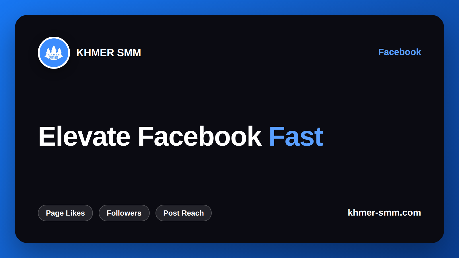 Enhance Facebook Group Members with Khmer Smm Panel