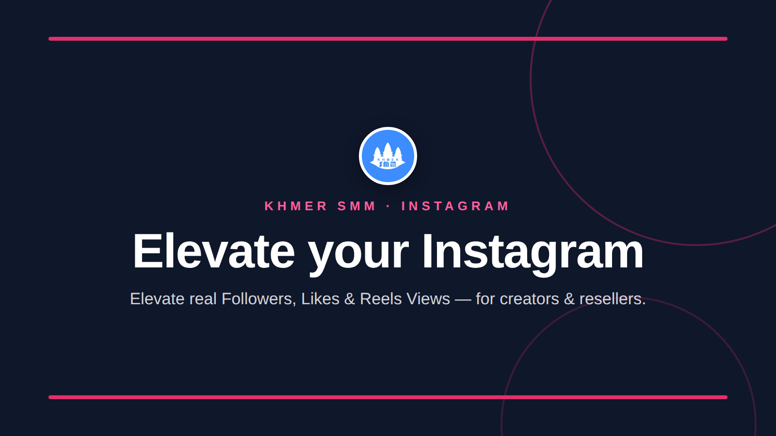 Boost Instagram Followers with Khmer Smm Panel