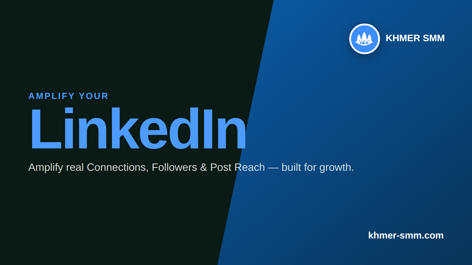 LinkedIn Connections तेजी से बढ़ाएं Khmer Smm Panel के साथ