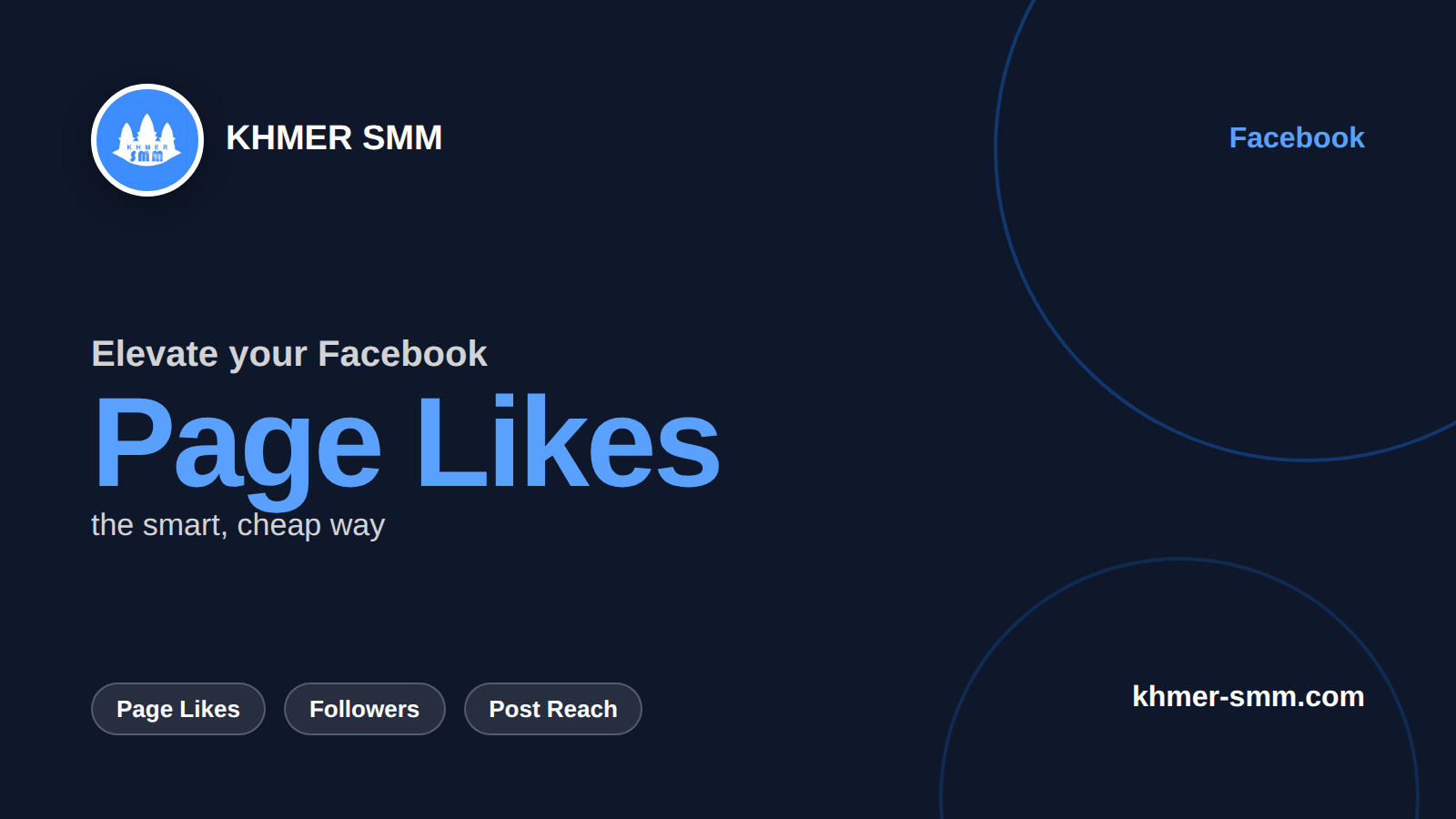 Increase Facebook Page Likes Fast with Khmer Smm Panel
