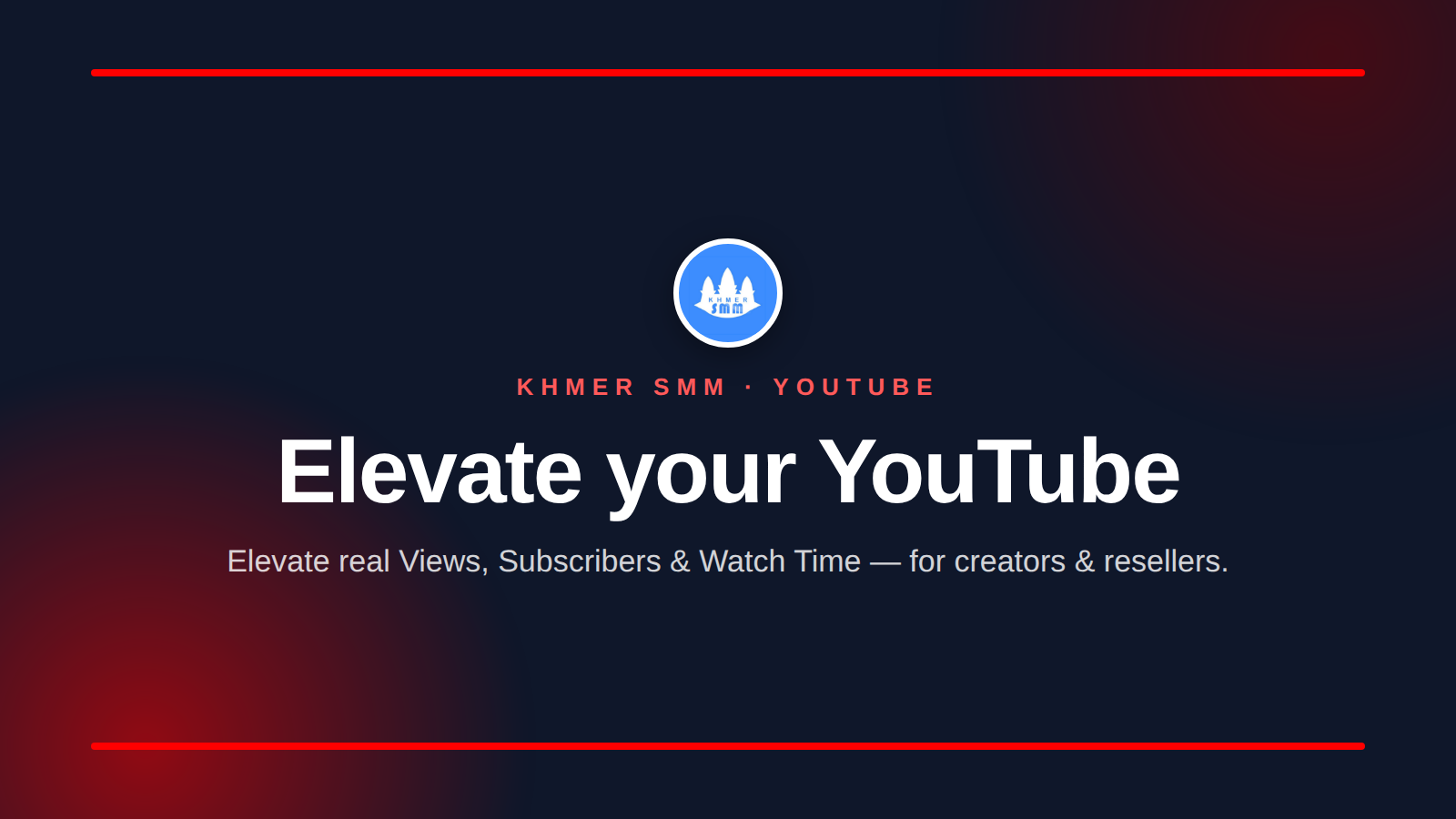 Palakihin ang YouTube Views gamit ang Khmer Smm Panel
