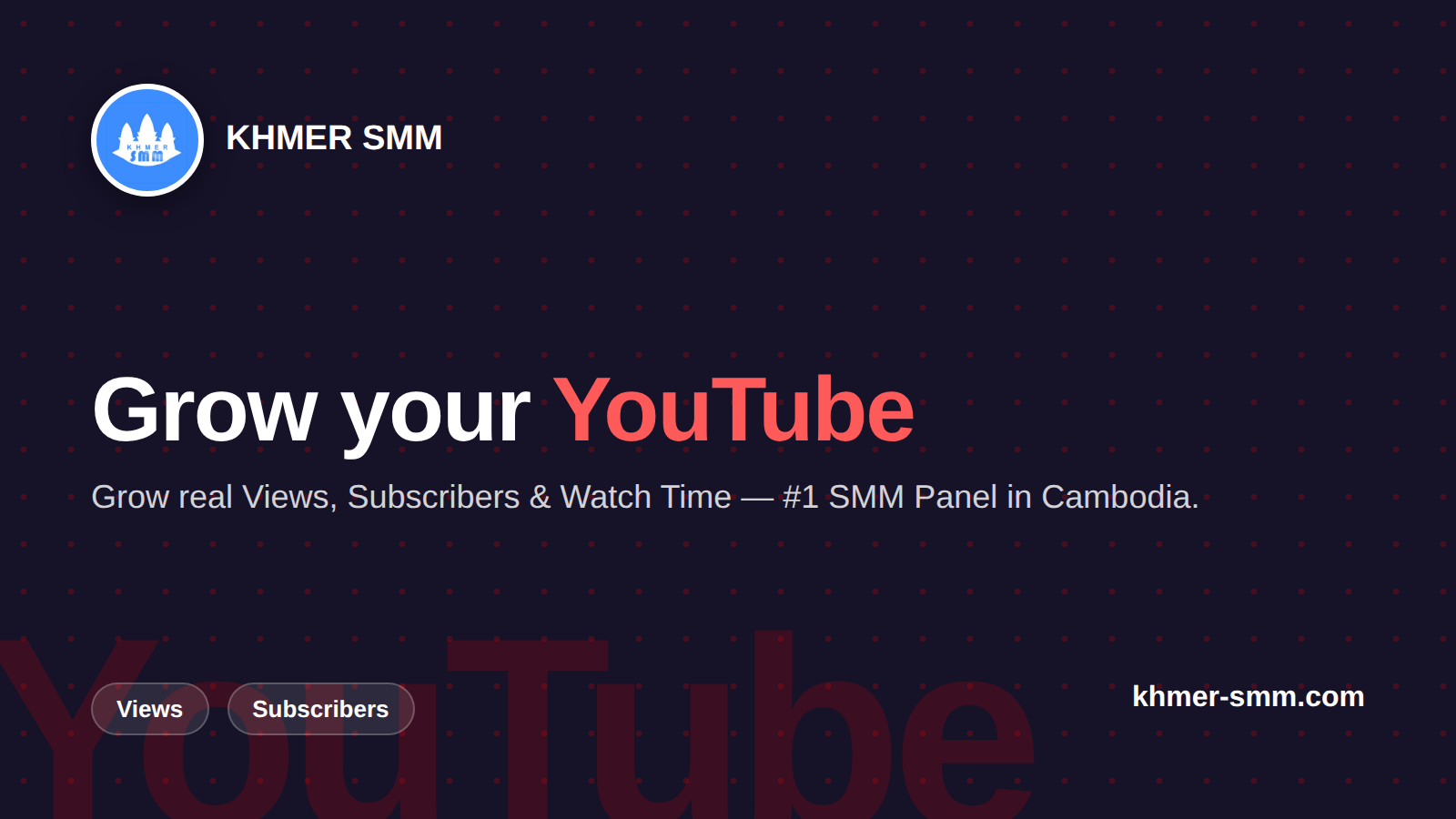 Boost YouTube Video Views with Khmer Smm Panel