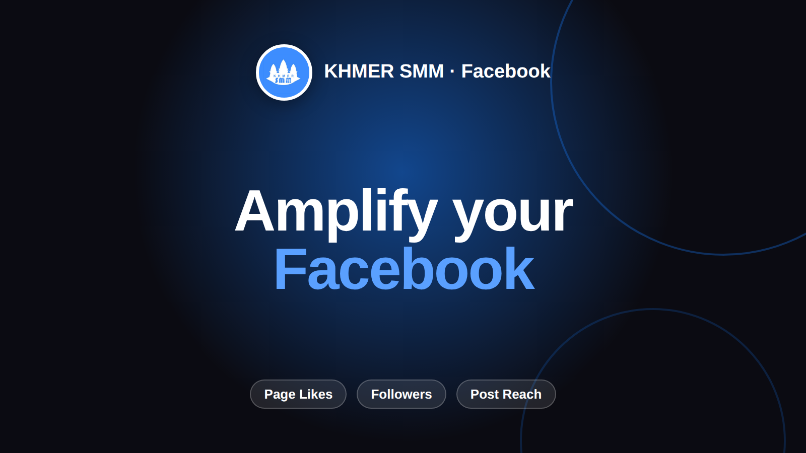 Grow Facebook Page Likes with Khmer Smm Panel