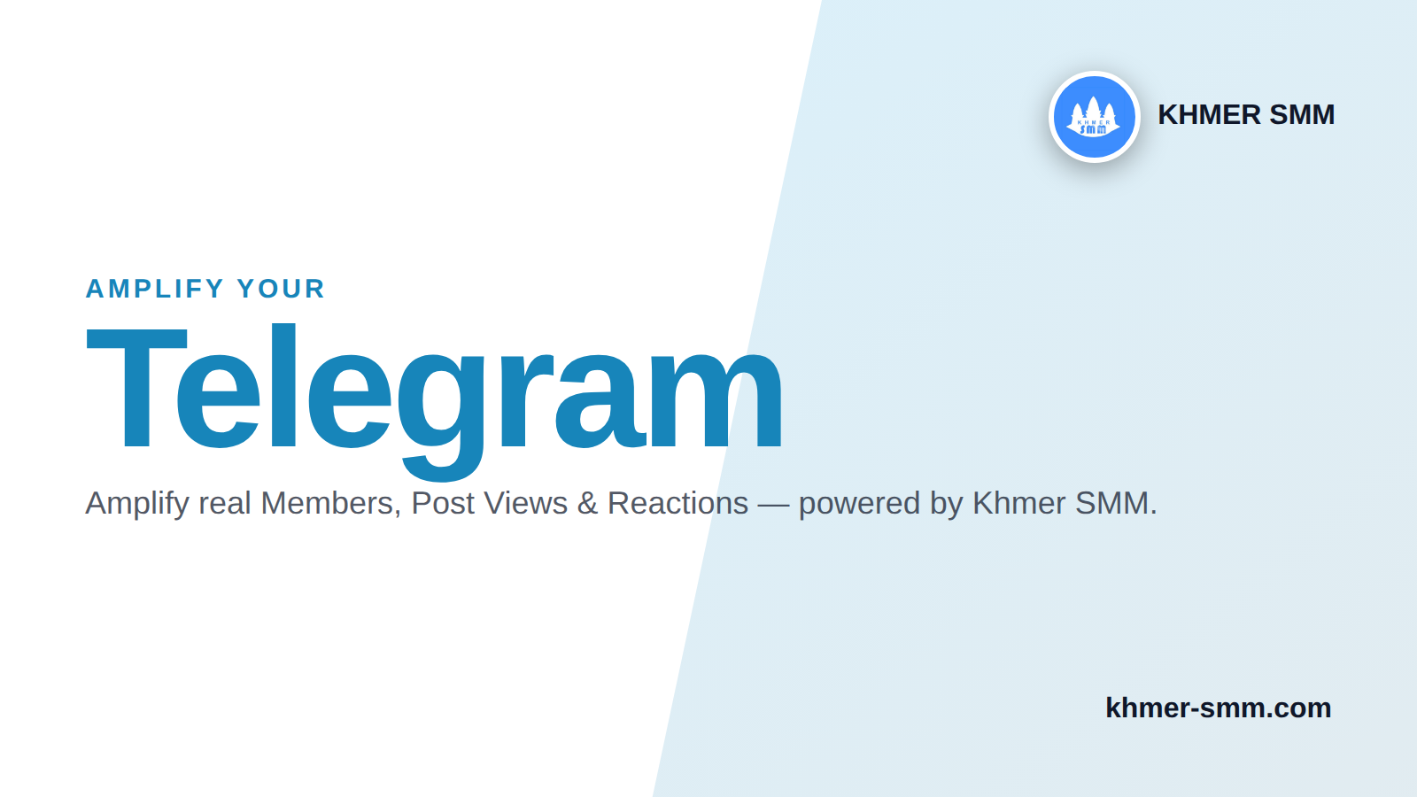 Telegram Channel Subscribers तेजी से बढ़ाएं Khmer Smm Panel के साथ