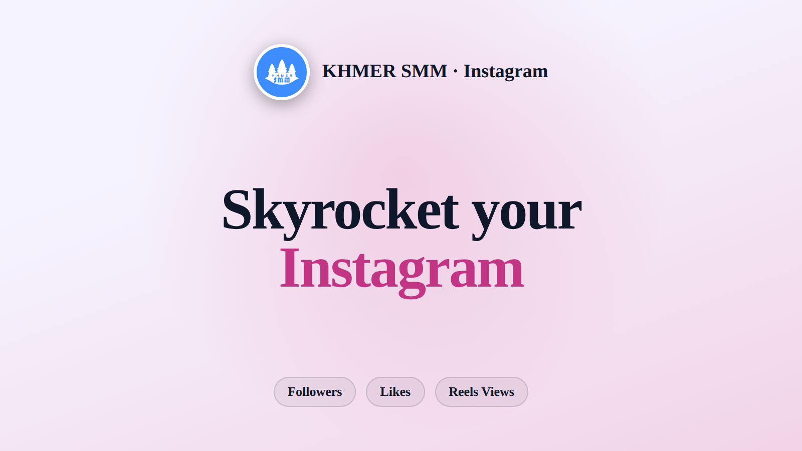 Increase Instagram Story Views with Khmer Smm Panel