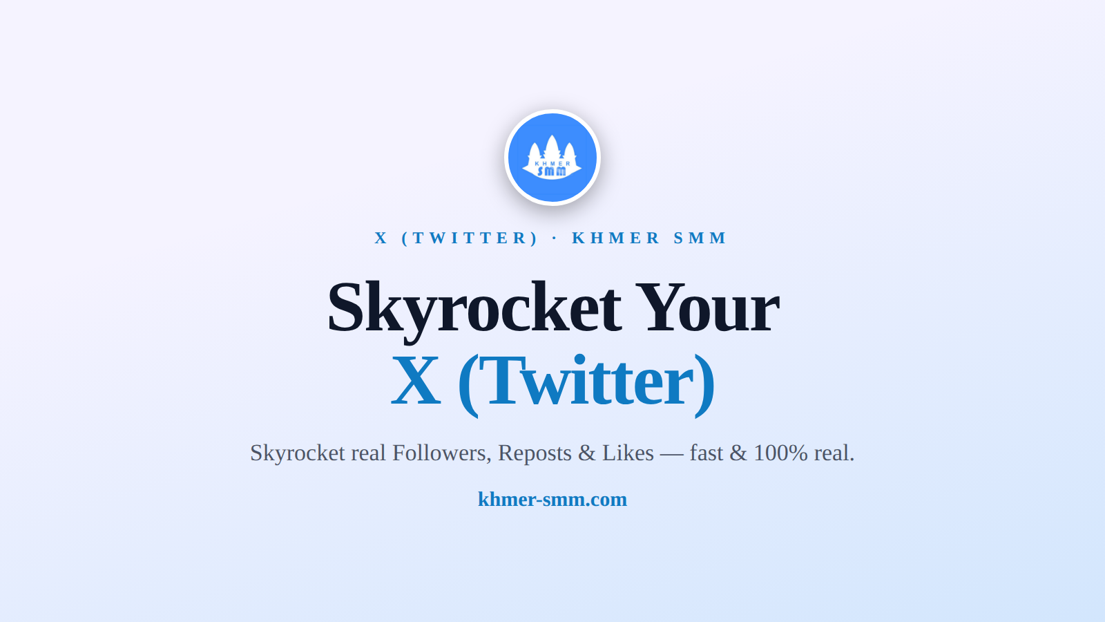 Twitter Followers तेजी से बढ़ाएं Khmer Smm Panel के साथ