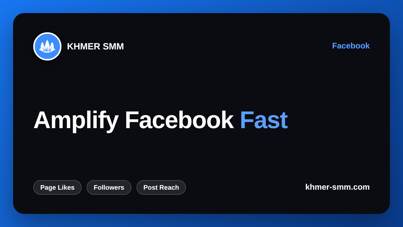 Affordable Khmer Smm Solutions for Effective Facebook Marketing