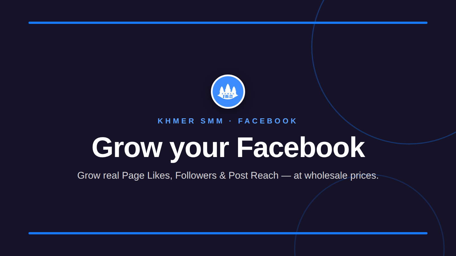 Boost Facebook Page Likes with Khmer Smm Panel