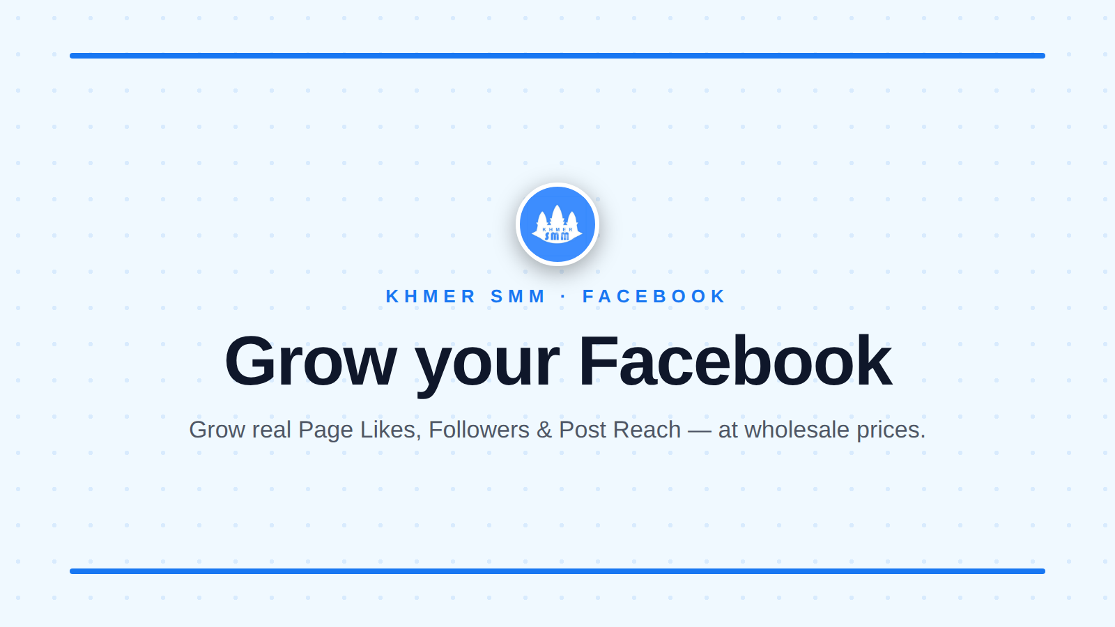 Boost Facebook Page Likes with Khmer Smm Panel