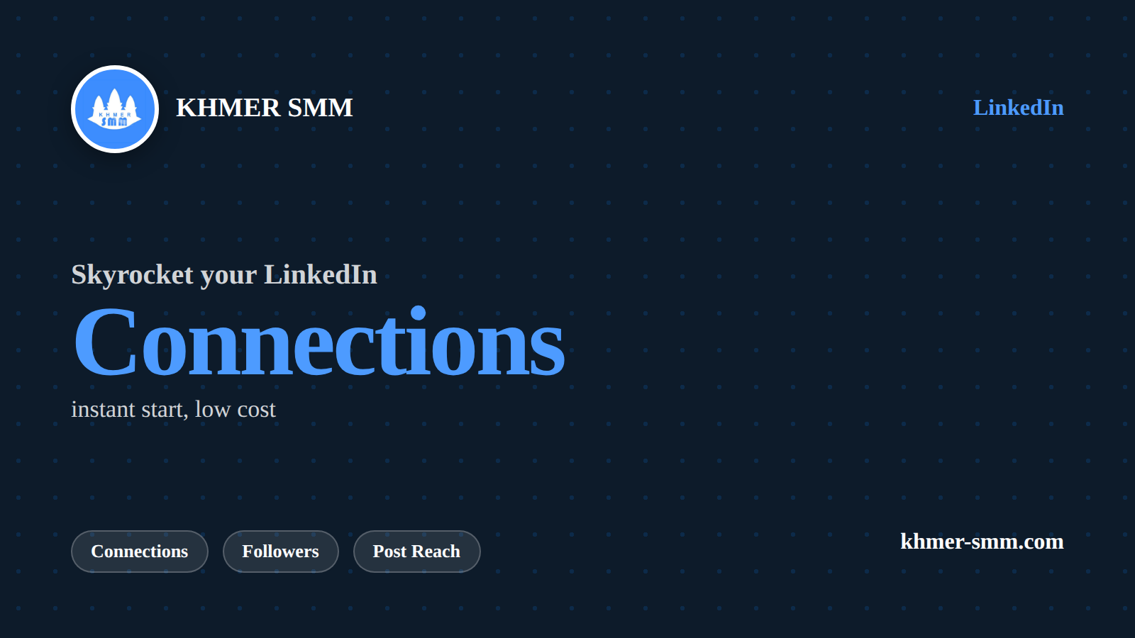 Boost LinkedIn Profile Followers with Khmer Smm Panel