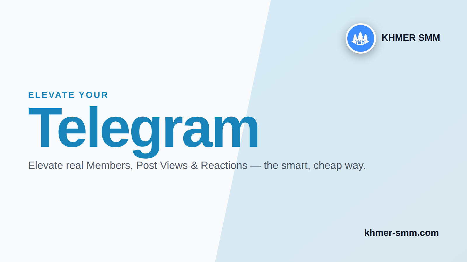 Grow Telegram Subscribers with Khmer Smm Panel