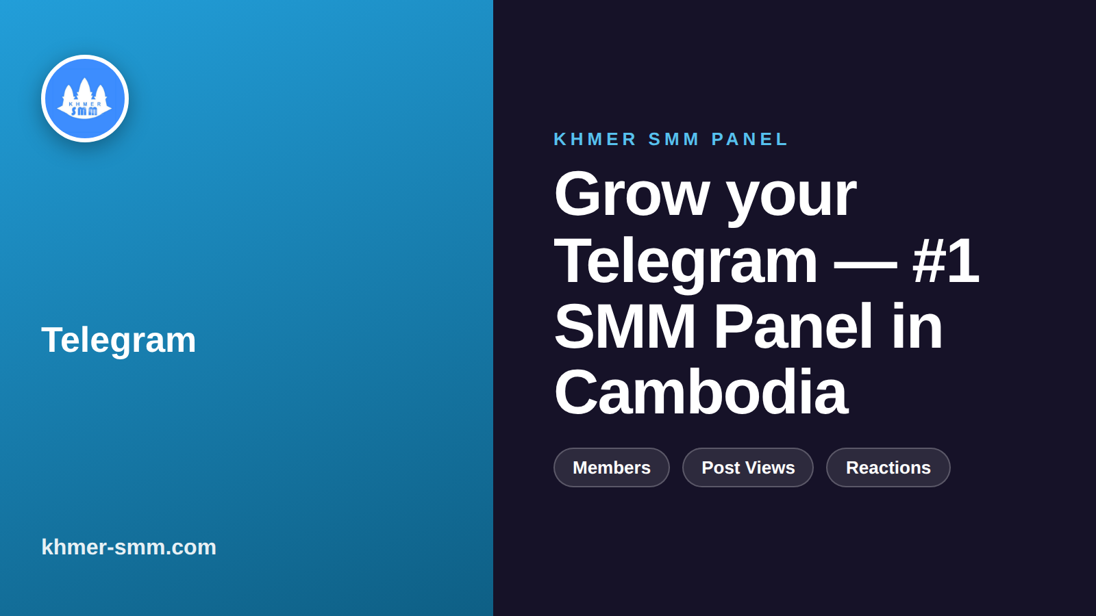 Palakihin ang Telegram Subscribers gamit ang Khmer Smm Panel