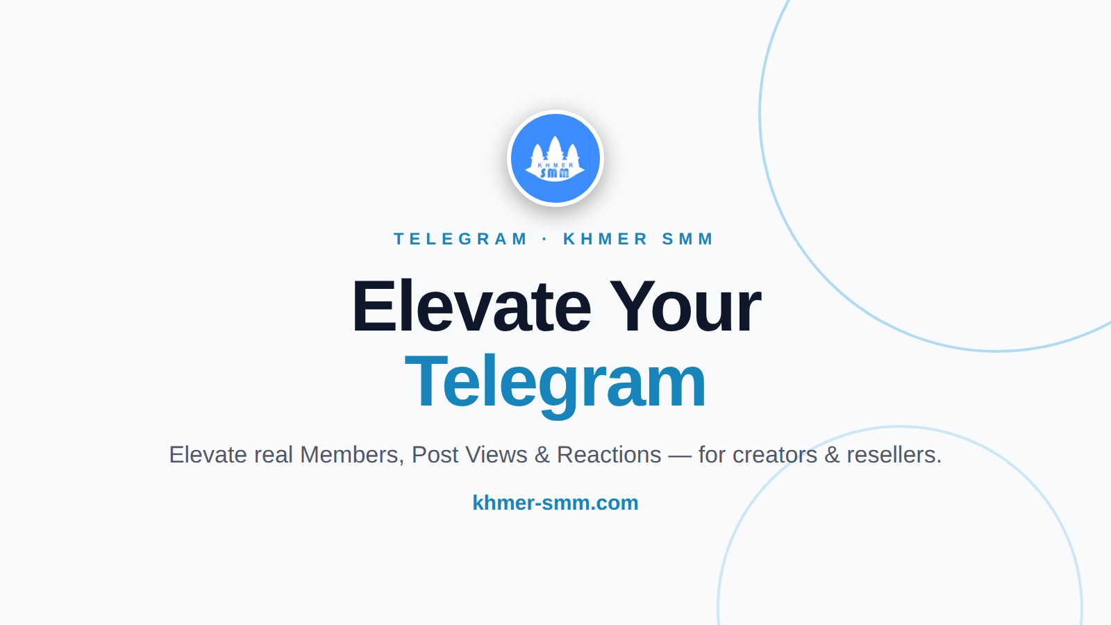 Palakihin ang Telegram Subscribers gamit ang Khmer Smm Panel