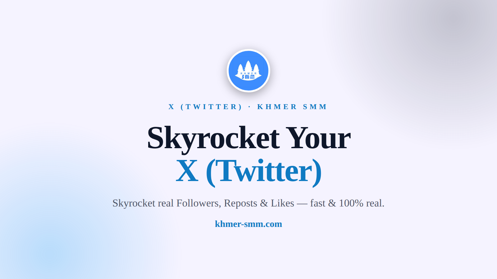 Palakihin ang Twitter Followers gamit ang Khmer Smm Panel