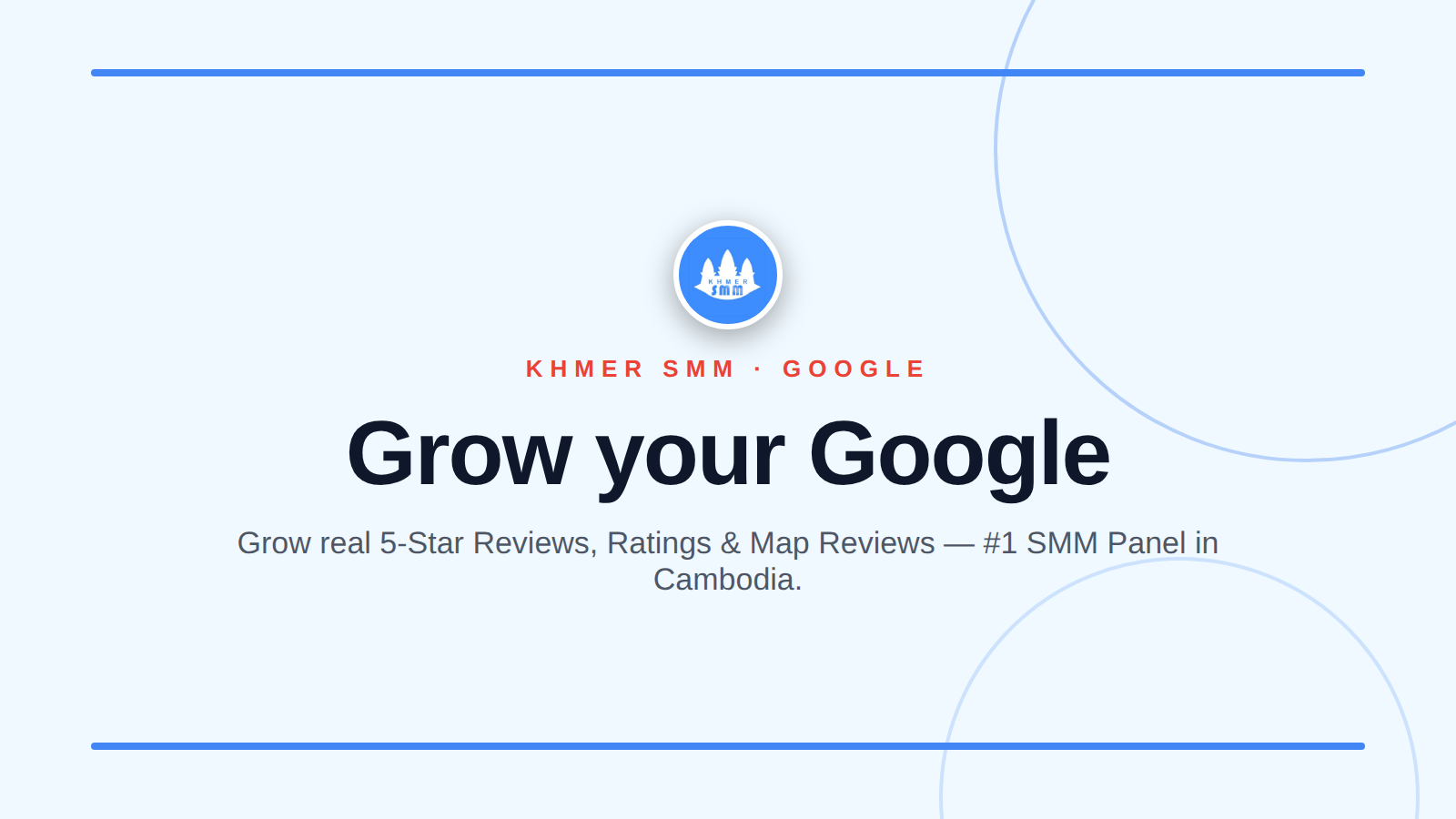Grow Google Reviews Fast with Khmer Smm Panel