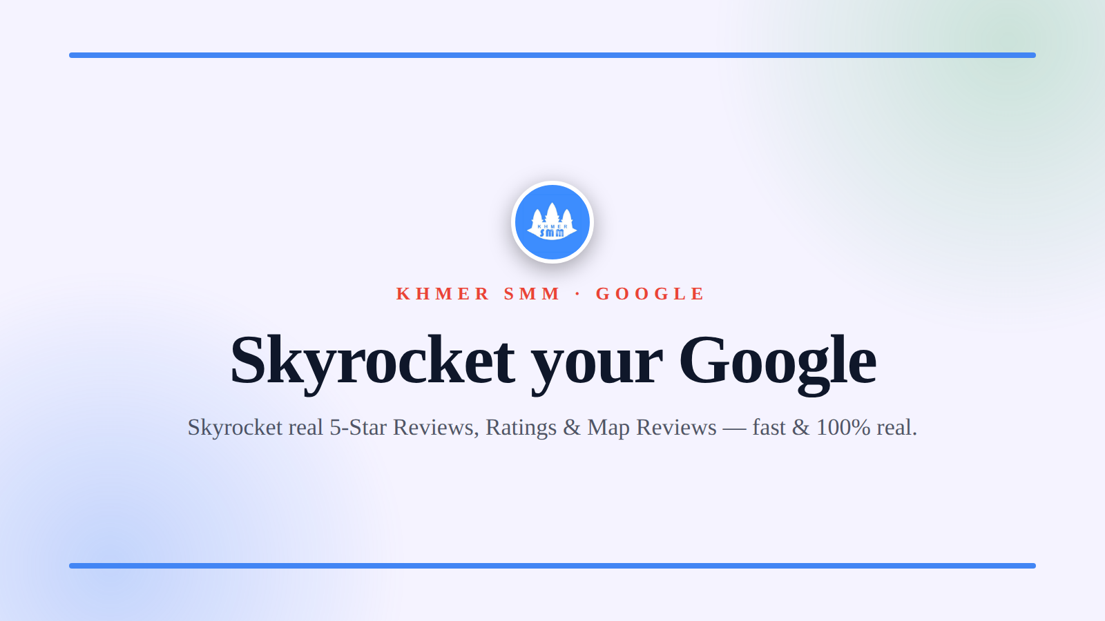 Enhance Google Reviews with Khmer Smm Panel
