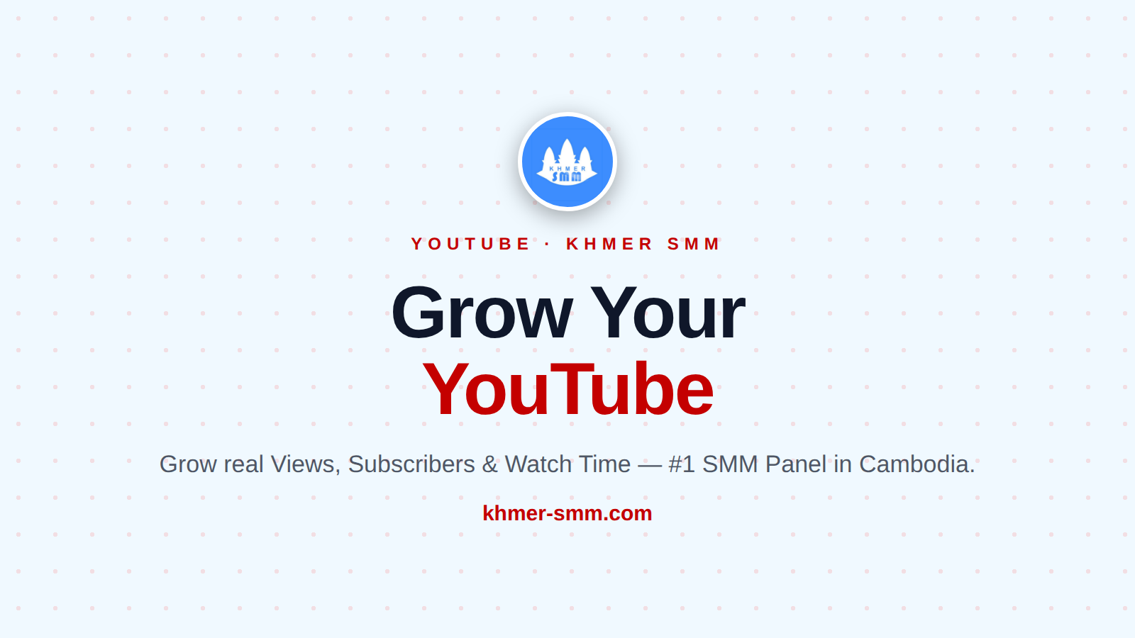 Increase YouTube Views Quickly with Khmer Smm Panel