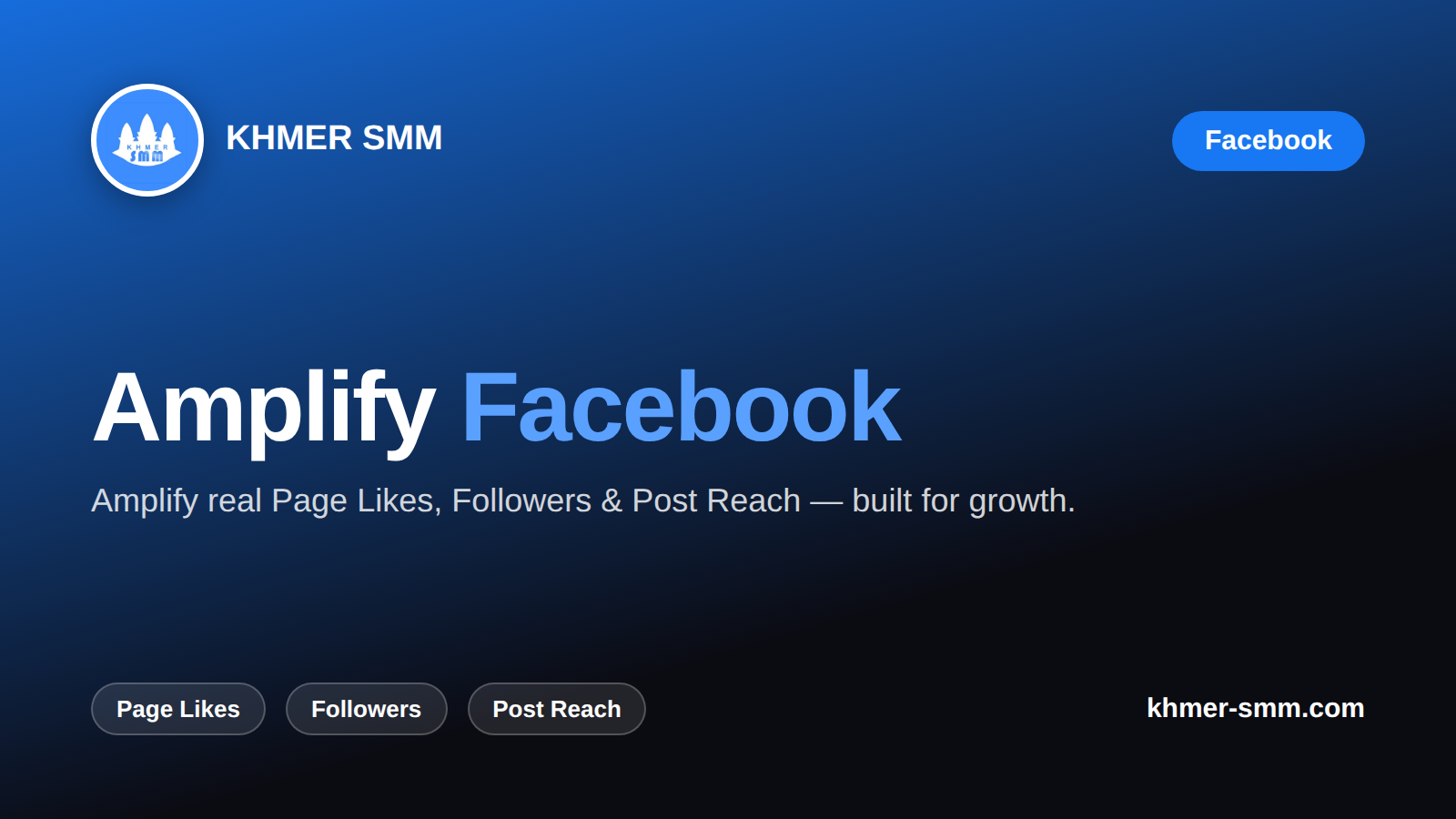 Boost Facebook Followers with Khmer Smm Panel