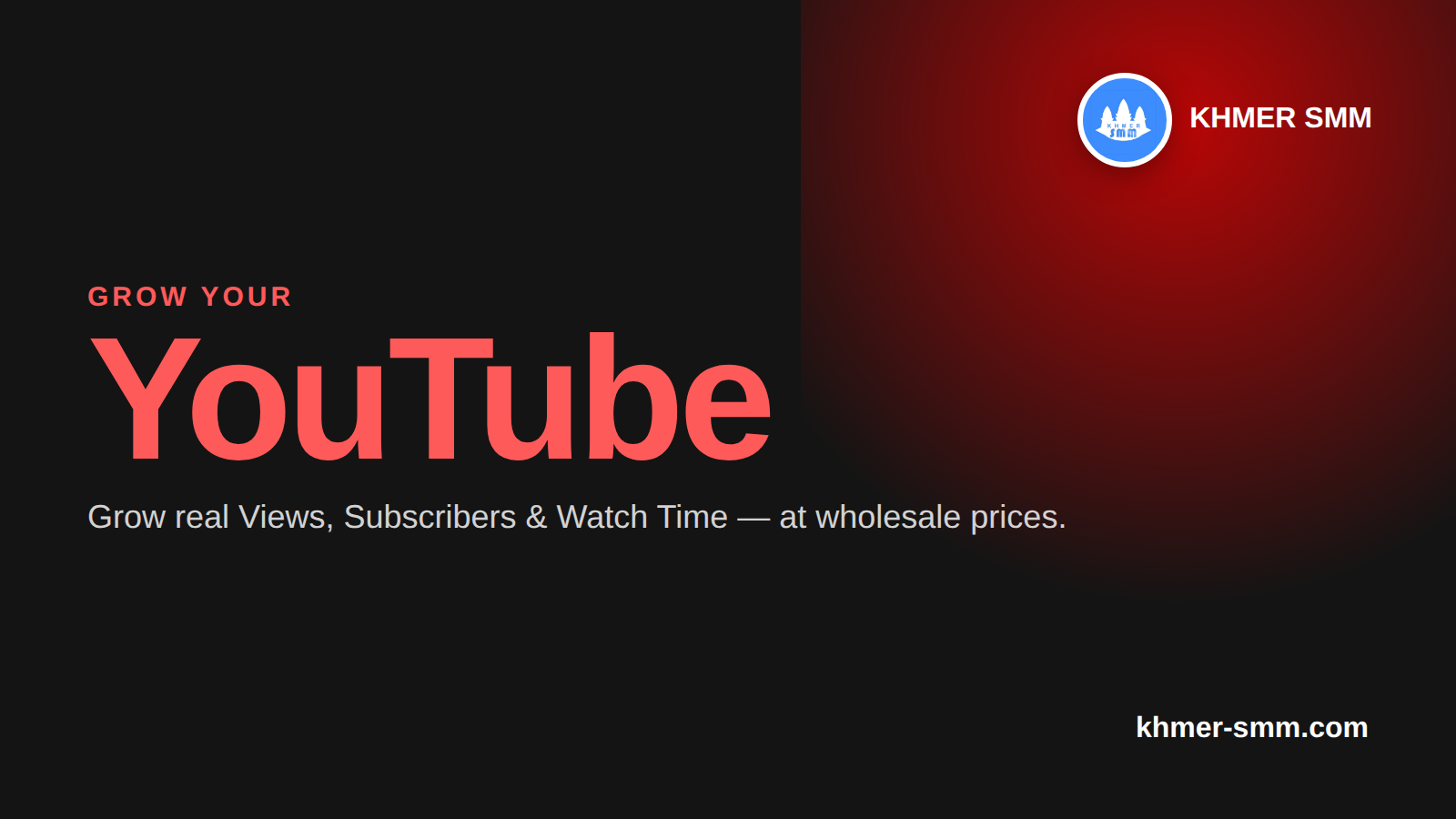 Palakihin ang YouTube Views gamit ang Khmer Smm Panel