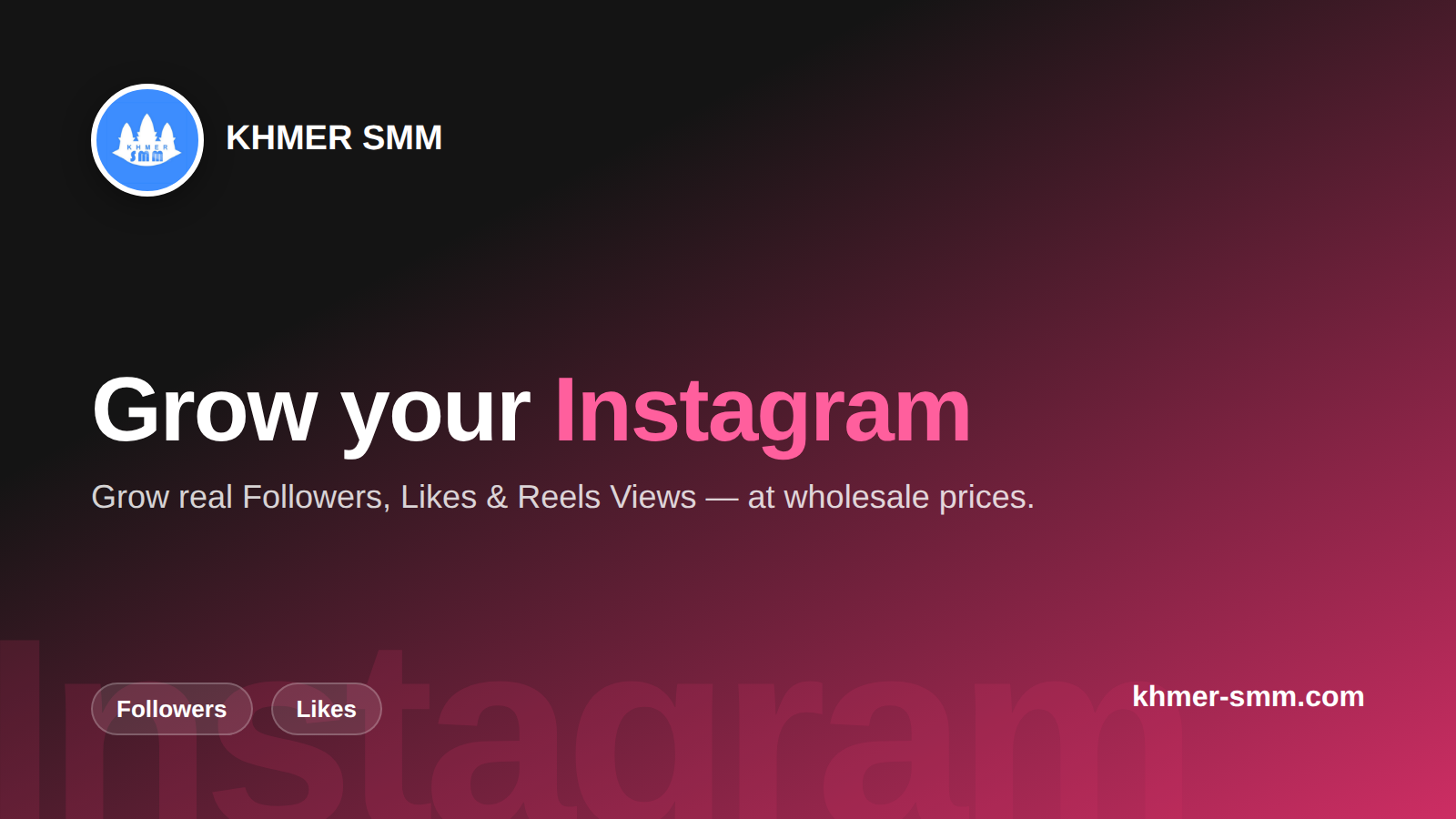 Boost Instagram Likes with Khmer Smm Panel
