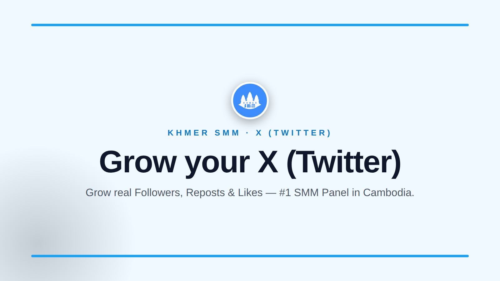 Increase Twitter Followers Fast with Khmer Smm Panel