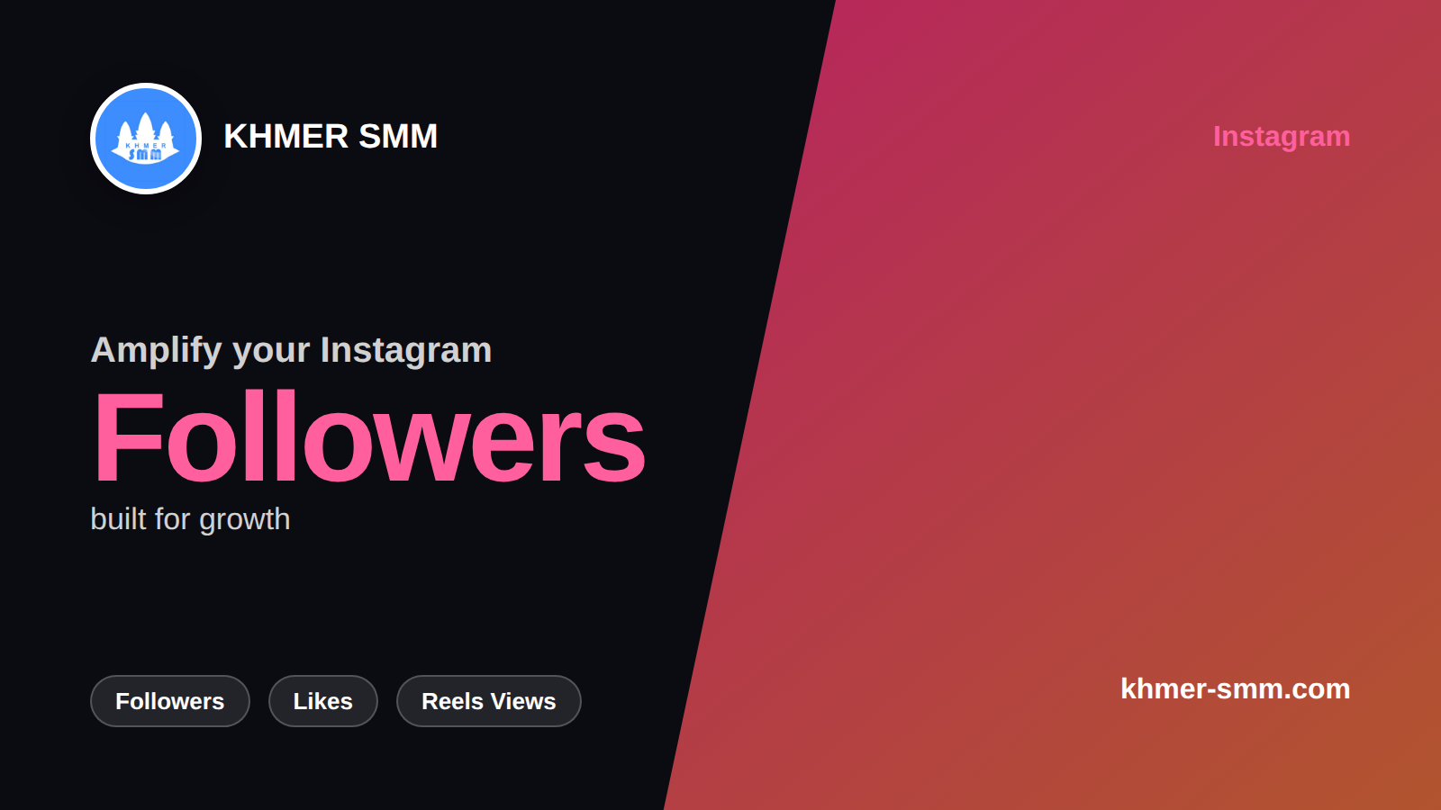 Grow Instagram Followers with Khmer Smm Panel