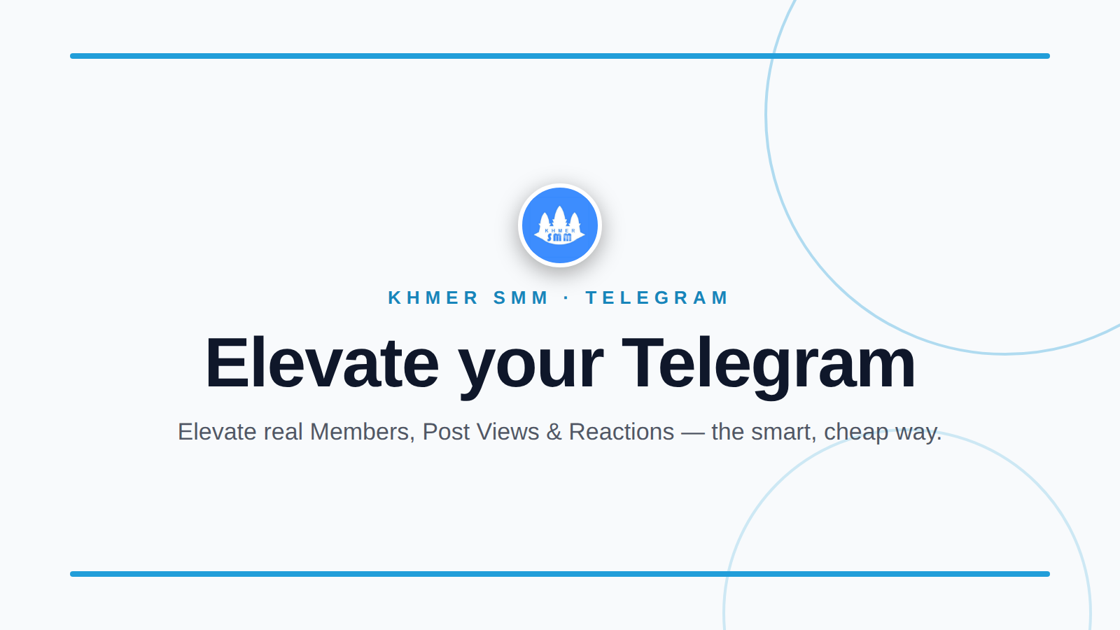 Boost Telegram Channel Subscribers with Khmer Smm Panel