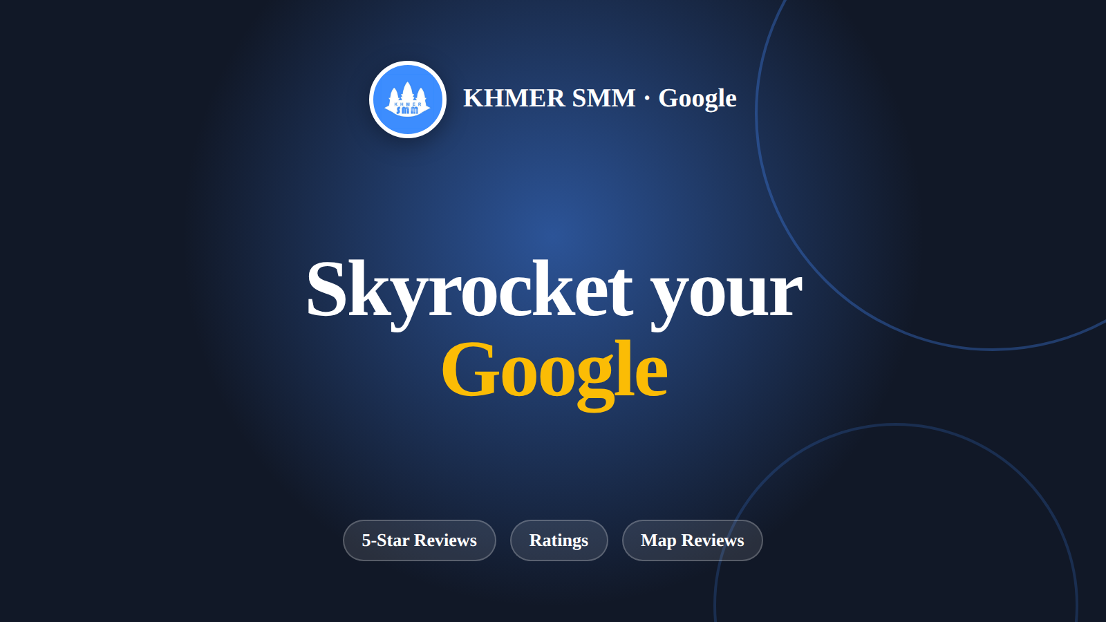 Palakihin ang Google Reviews gamit ang Khmer Smm Panel