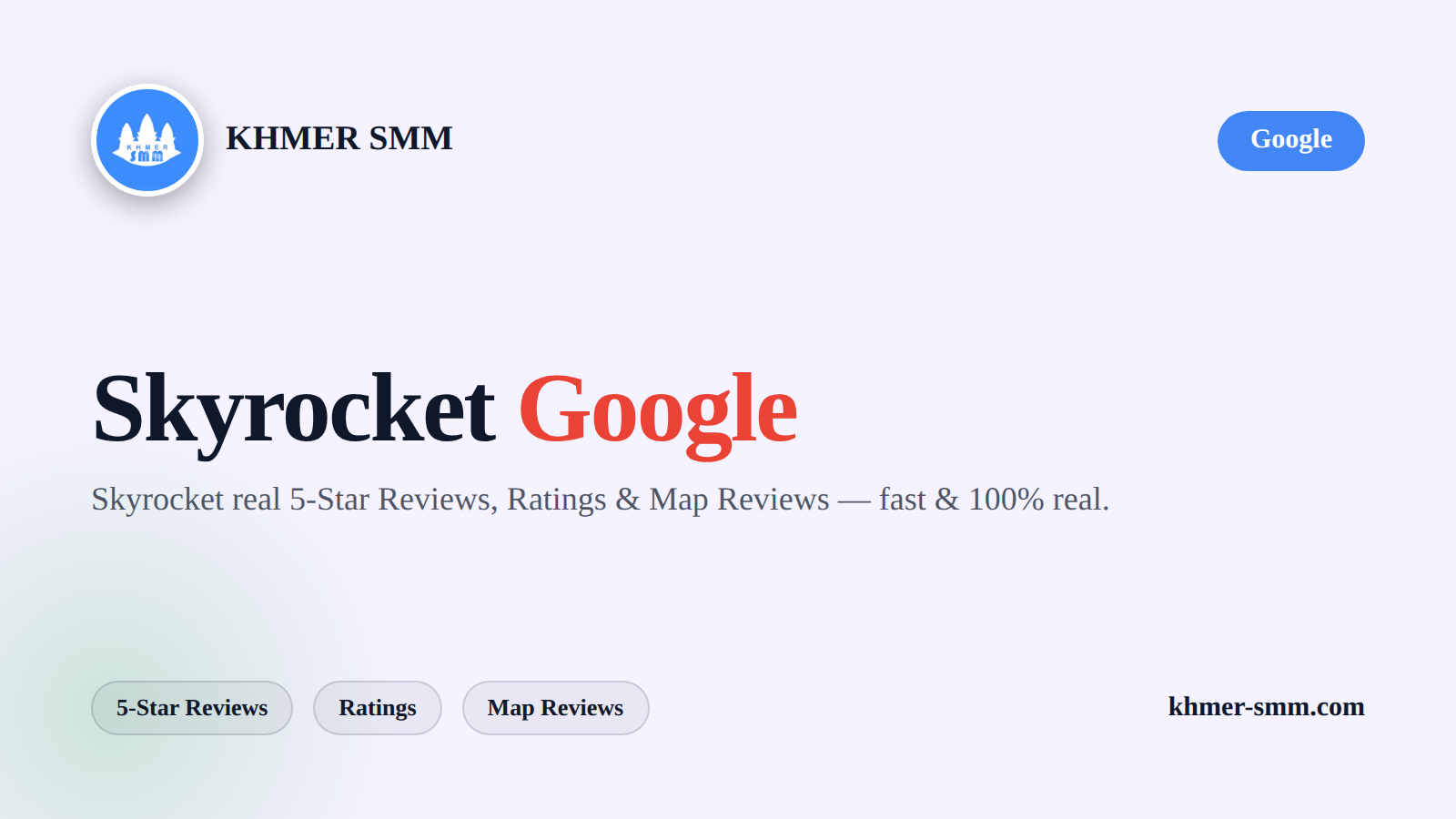 Boost Google Reviews for Your Business with Khmer Smm Panel