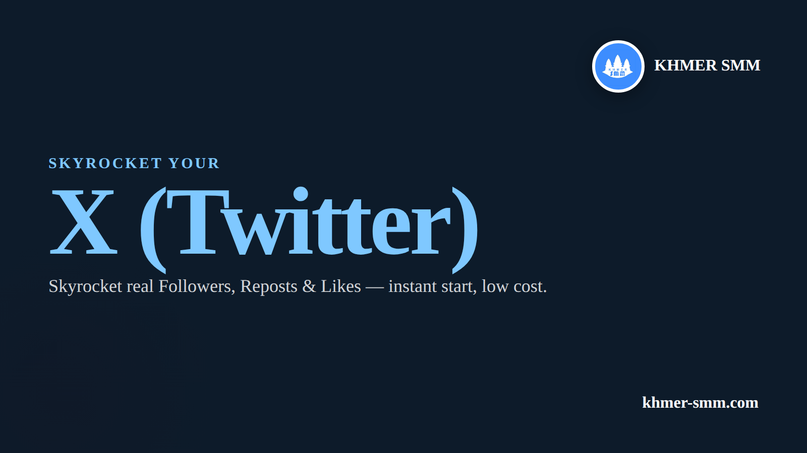 Boost Twitter Followers with Khmer Smm Panel