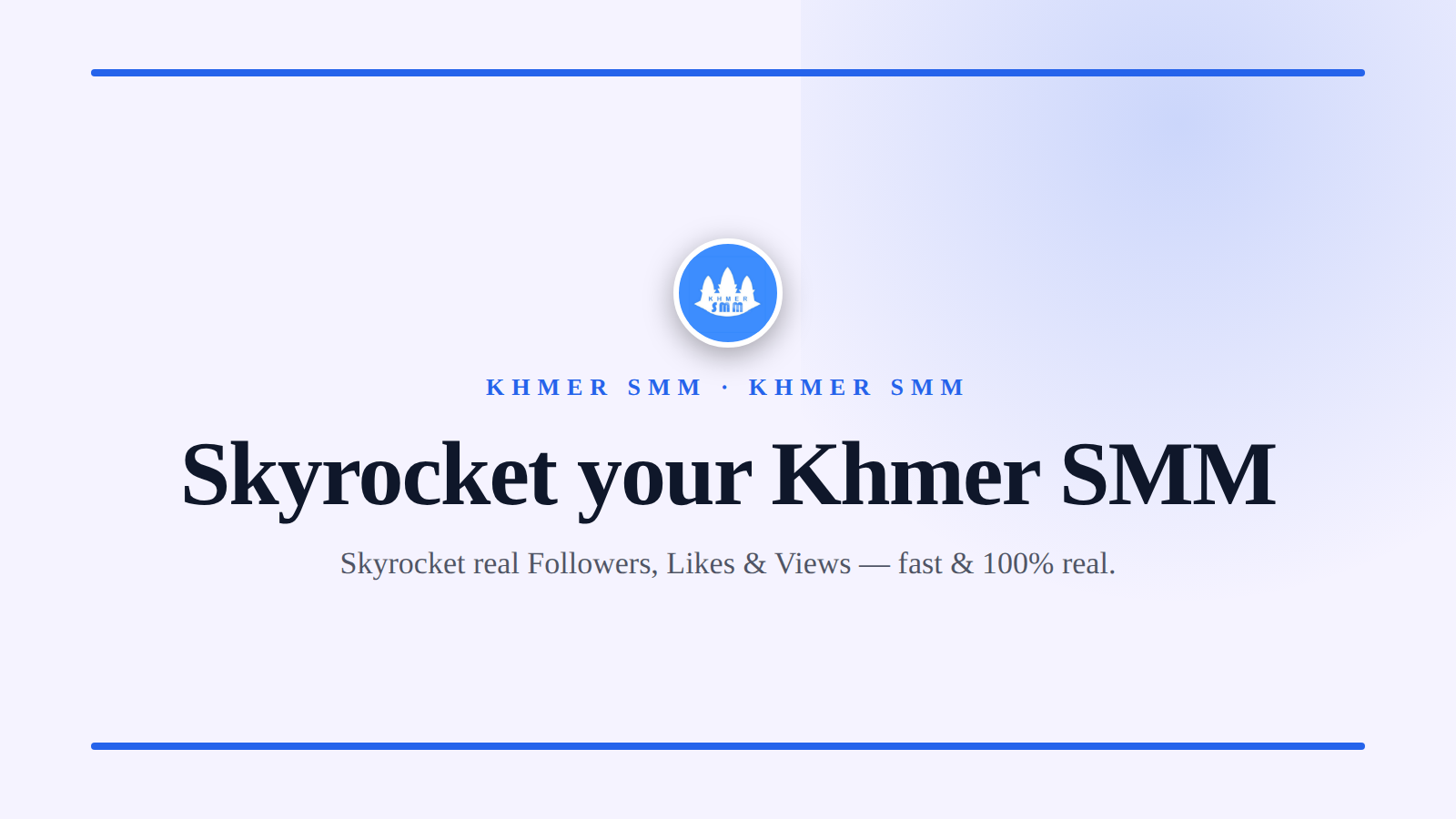 Elevate Your Online Presence with Khmer SMM Services