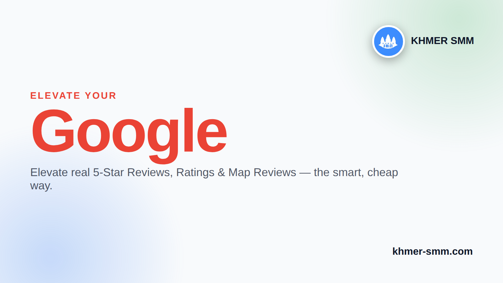 Boost Google Reviews with Khmer Smm Panel