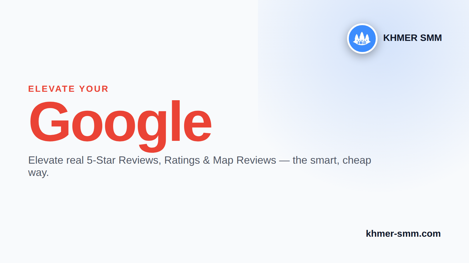 Googleレビュー増加サービス|Khmer Smm Panelで信頼を獲得