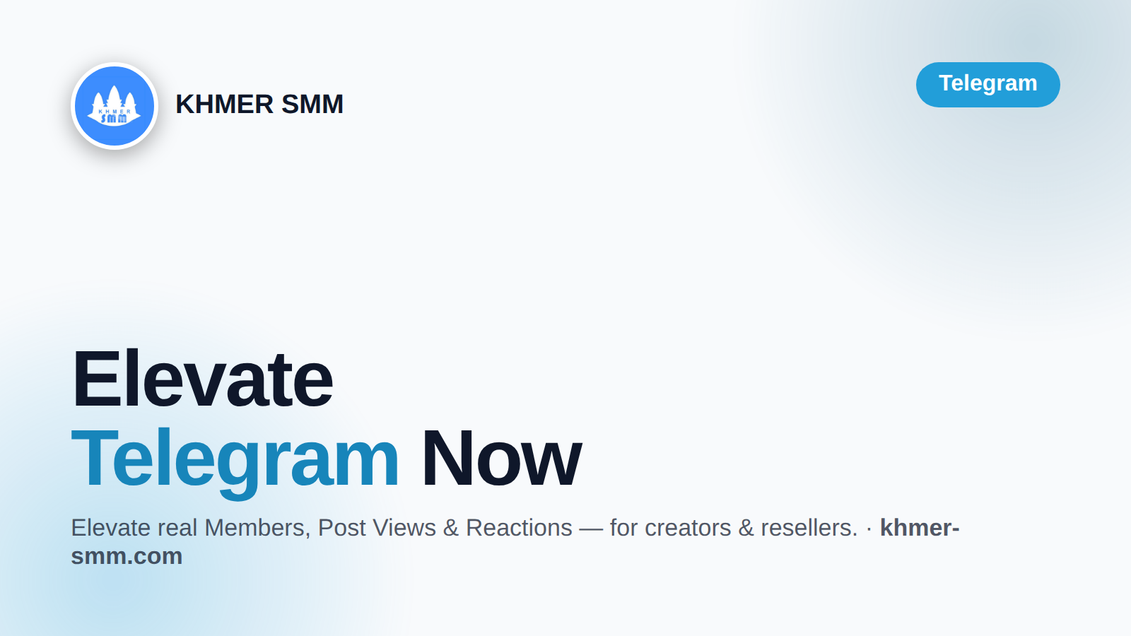 Palakihin ang Telegram Subscribers gamit ang Khmer Smm Panel