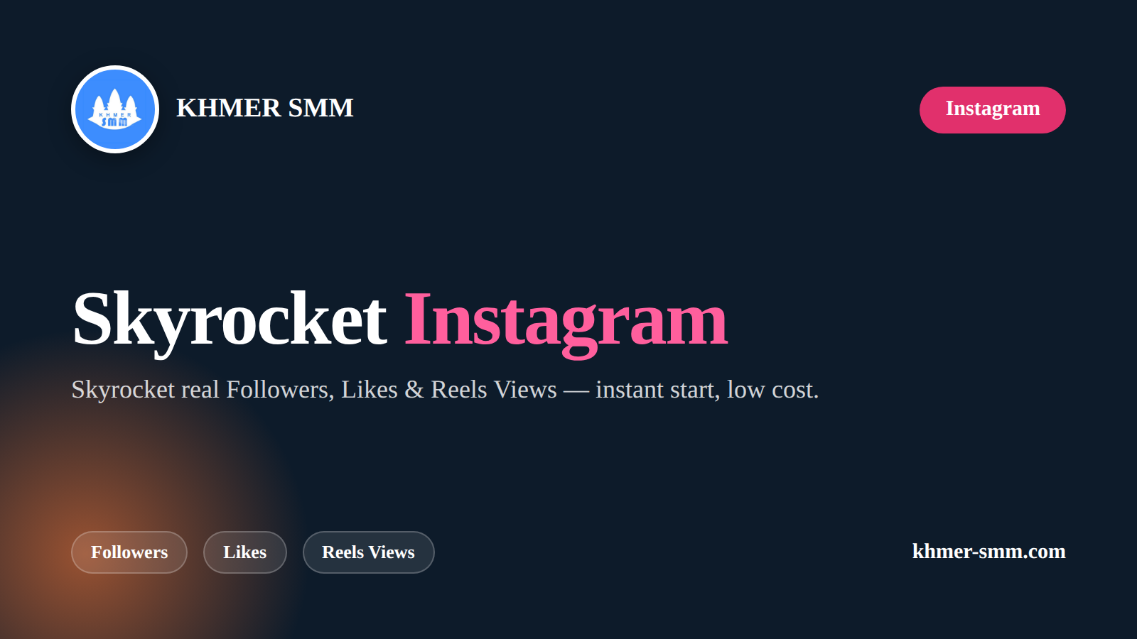 Palakihin ang Instagram Followers gamit ang Khmer Smm Panel