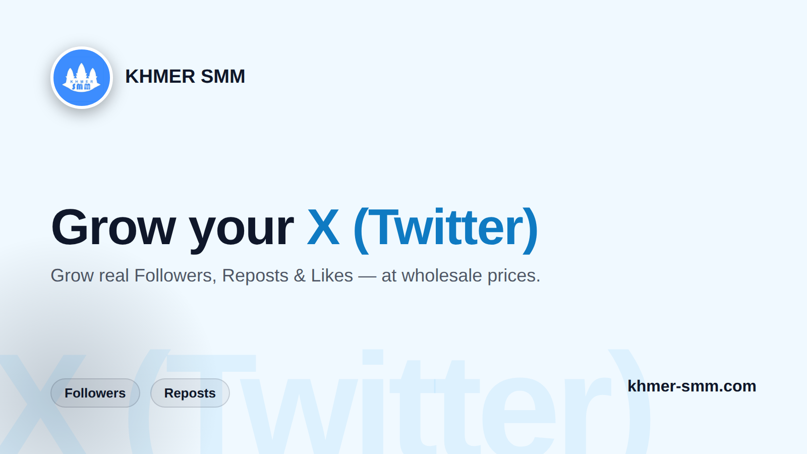 Boost Twitter Followers with Khmer Smm Panel