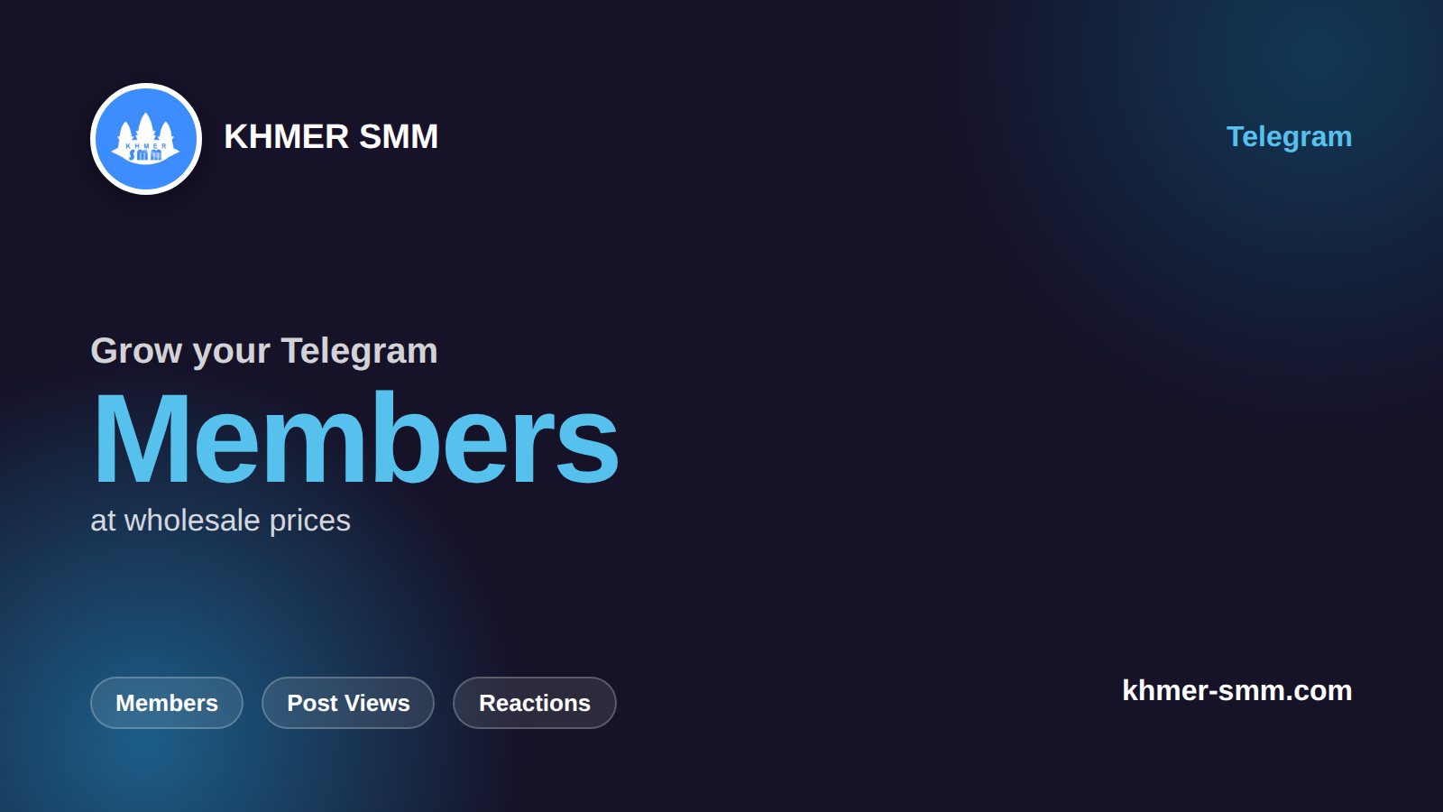 Palakihin ang Telegram Subscribers gamit ang Khmer Smm Panel
