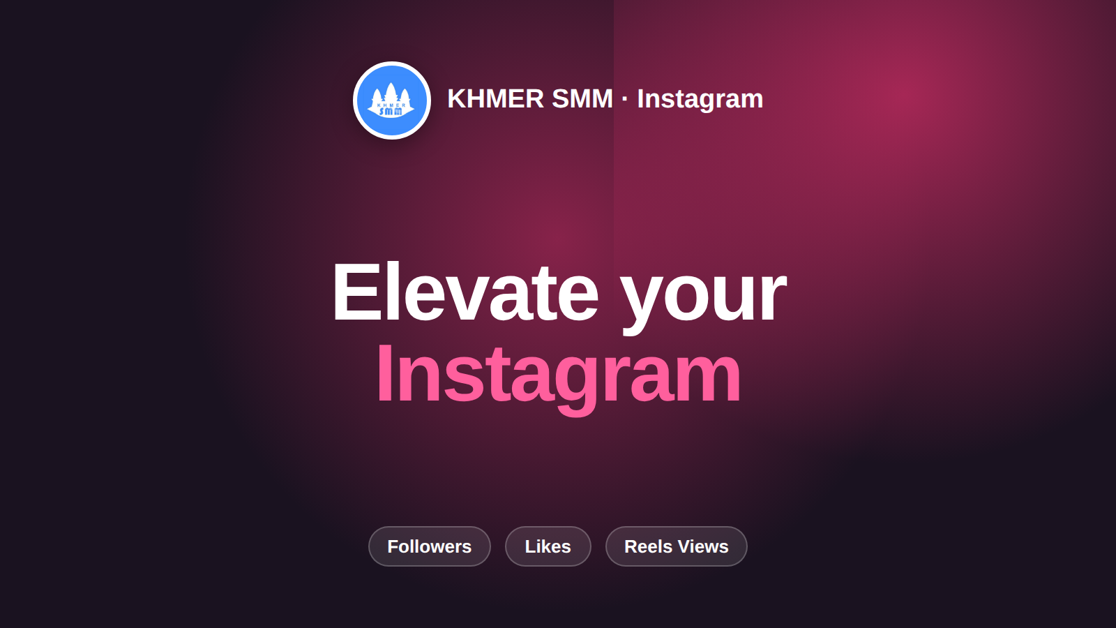 Boost Instagram Followers with Khmer Smm Panel