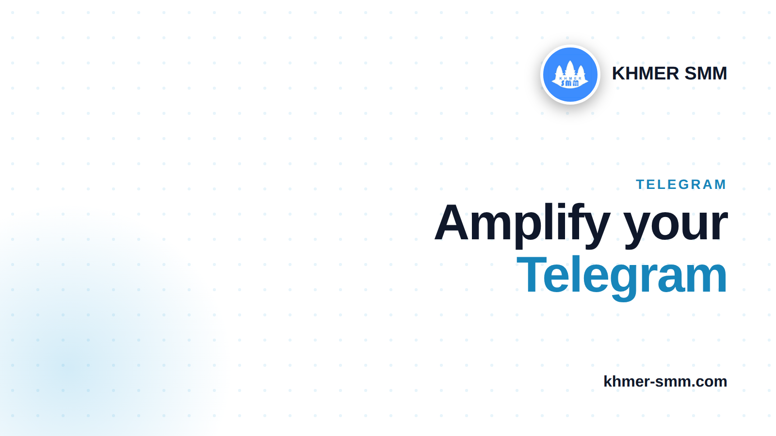 Grow Telegram Channel Members with Khmer Smm Panel