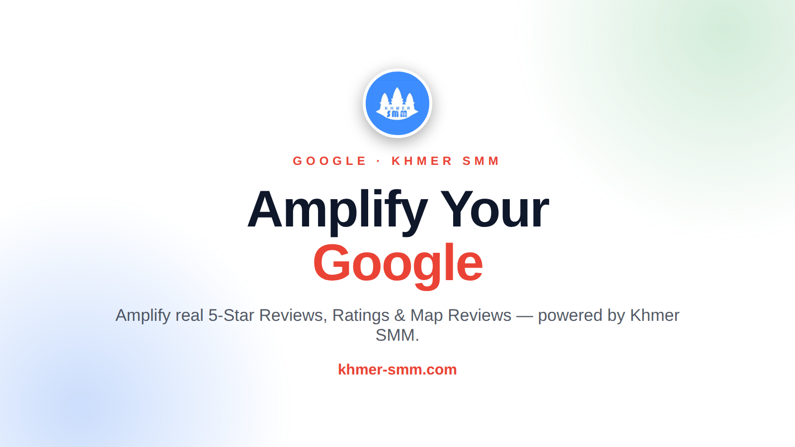 Palakihin ang Google Reviews gamit ang Khmer Smm Panel