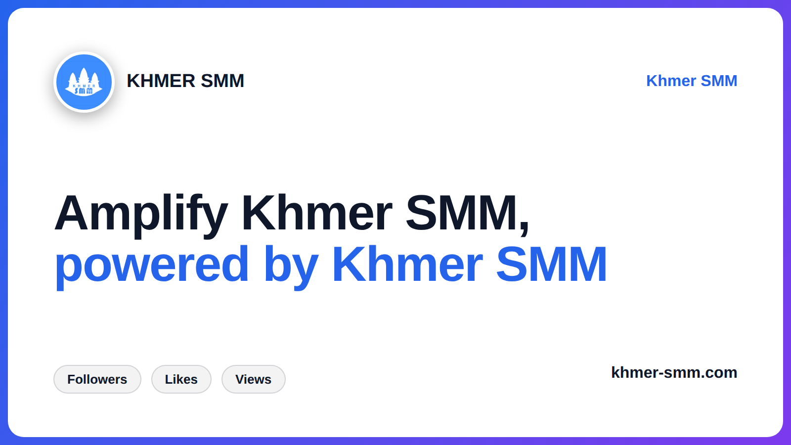 Elevate Your Social Media Strategy with Khmer SMM Services
