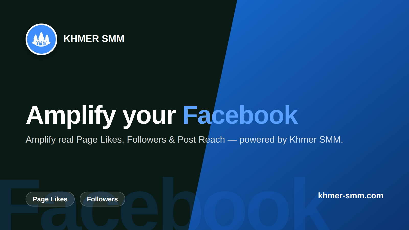 Palakihin ang Facebook Followers gamit ang Khmer Smm Panel